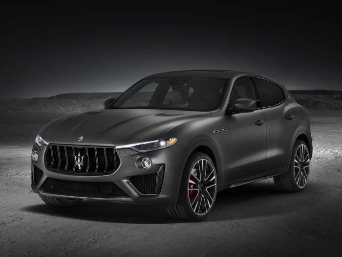 ... the 590-horsepower, Ferrari-engined 2019 Maserati Levante Trofeo.