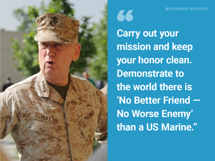 On what it means to be a US Marine: