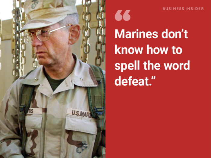 On the US Marines: