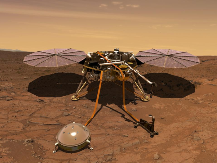 Once InSight has touched down firmly on the Martian ground, it