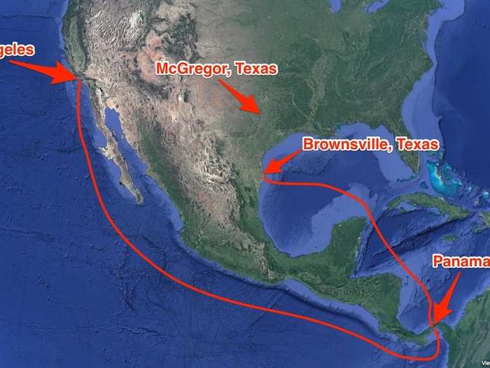 The destination for the first BFRs will likely be the very southern tip of Texas, though some testing may occur at the McGregor site. How the enormous rocket parts will get about 400 miles inland, SpaceX hasn