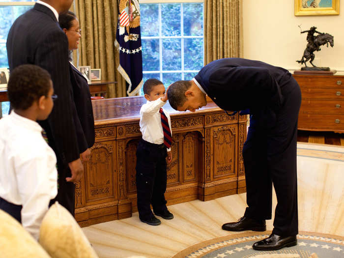 ... and to be a role model to young black men everywhere.