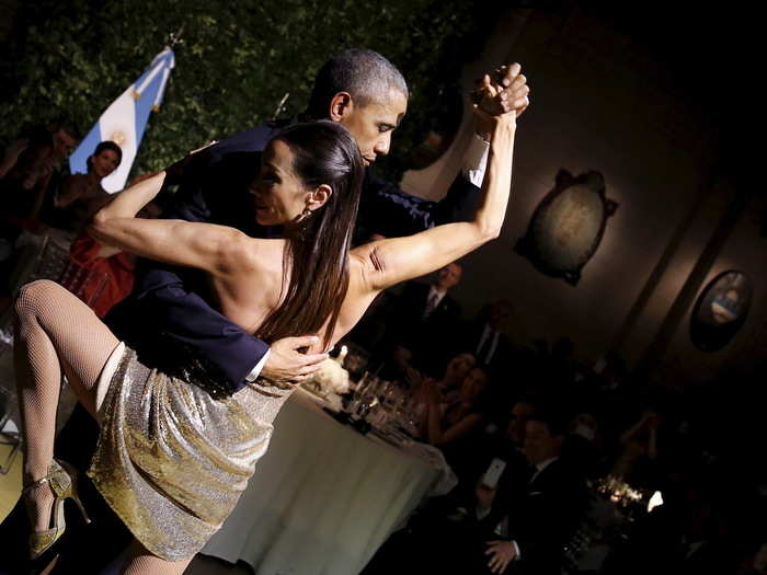 ... and tango with the skill of an Argentinian.