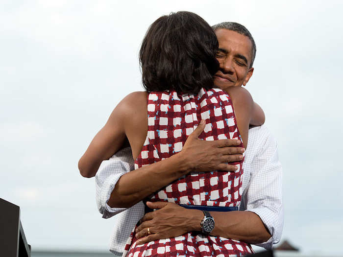 And the moments they shared were some of the most iconic of his presidency.