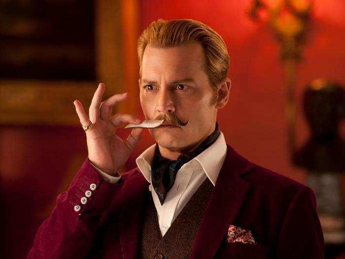 Johnny Depp, "Mortdecai" (2015)