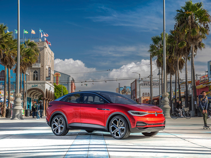 Volkswagen said it will release an electric SUV based on the ID Crozz concept in 2020.