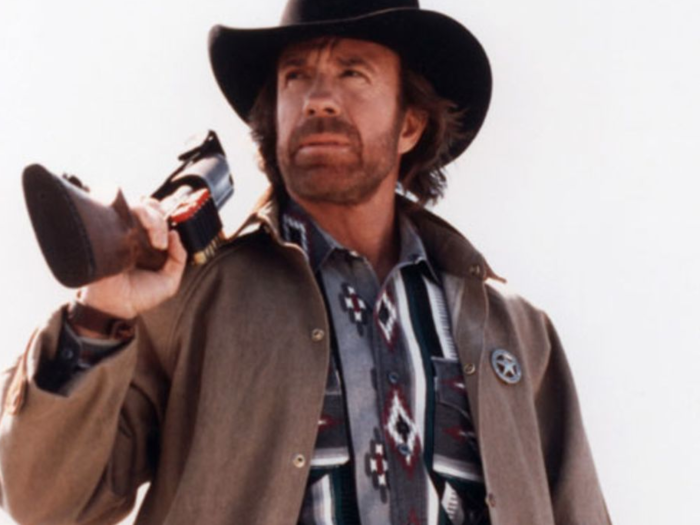 Cordell Walker in "Walker, Texas Ranger"