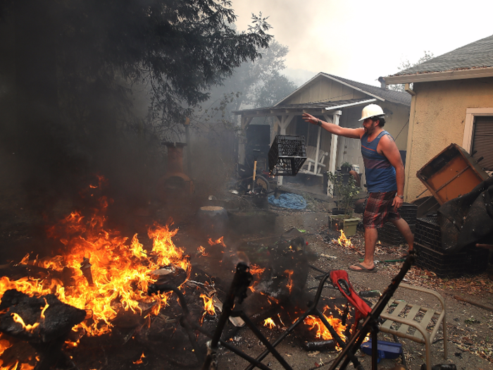 In October, more than 3,500 homes, buildings and structures were reduced to ash, and at least 31 people were killed.