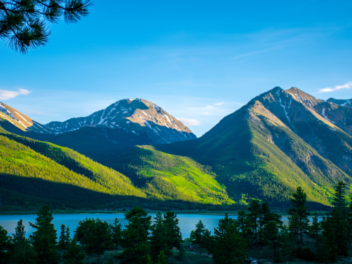 3. Colorado — Mount Elbert, 14,440 feet above sea level