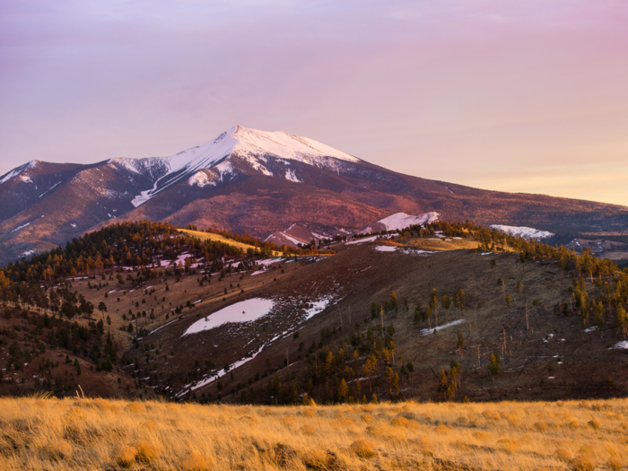 12. Arizona — Humphreys Peak, 12,637 feet above sea level