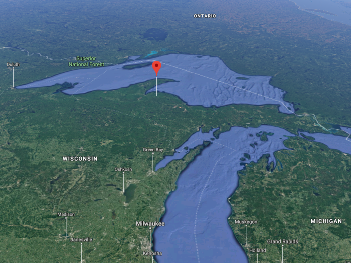 38. Michigan — Mount Arvon, 1,979 feet above sea level