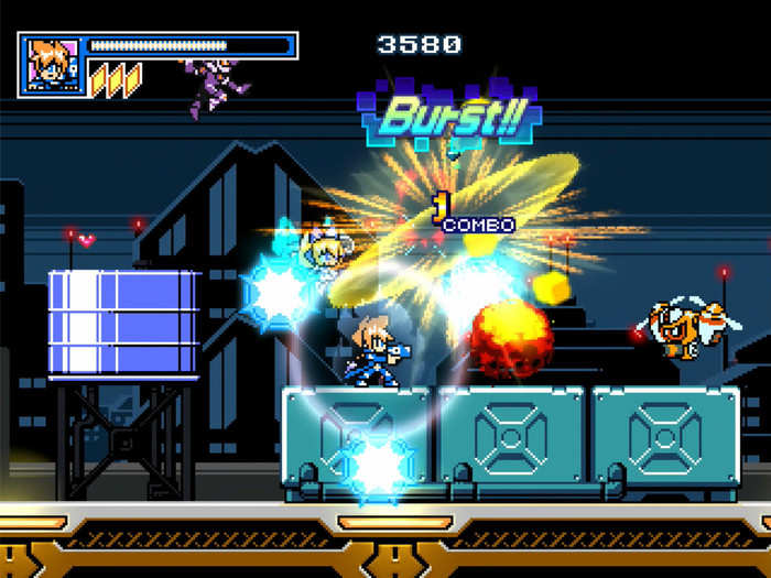 11. "Mighty Gunvolt Burst"