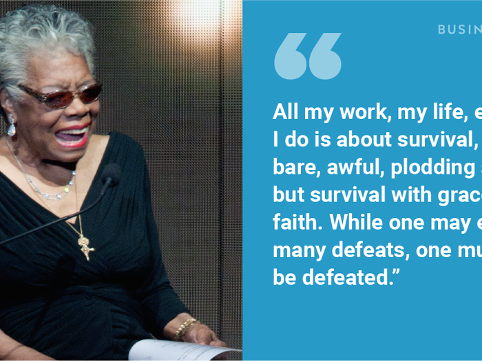 13 of Maya Angelou