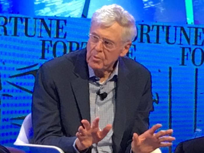 Charles Koch: 22 years