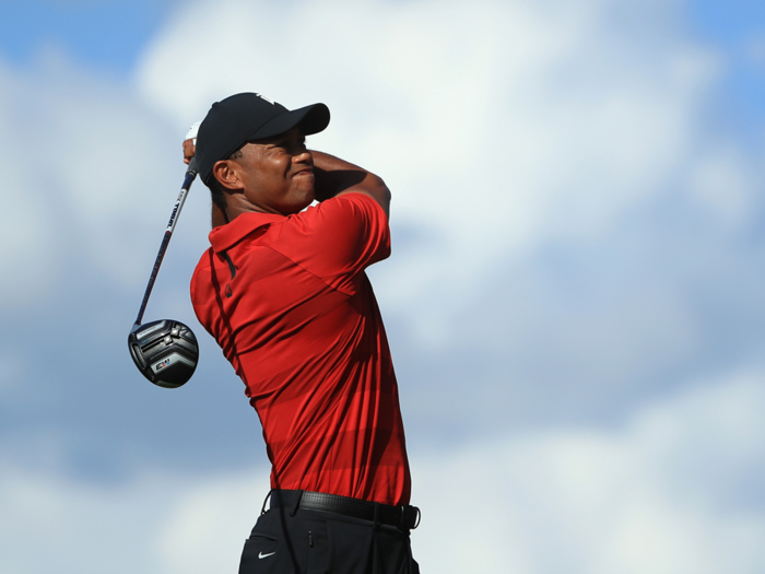 Despite being ranked number 104 in the world, Tiger Woods is off to a strong start this season — and it