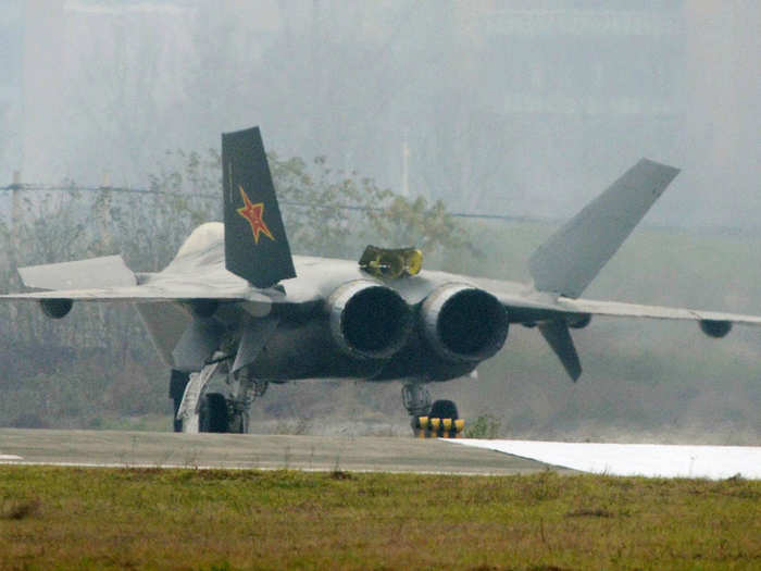 The J-20 was initially equipped with fourth-generation WS-10G engines, which were based off Russian AL-31s. But it has reportedly since been equipped with true fifth generation WS-15 Emei engines comparable to the F-22