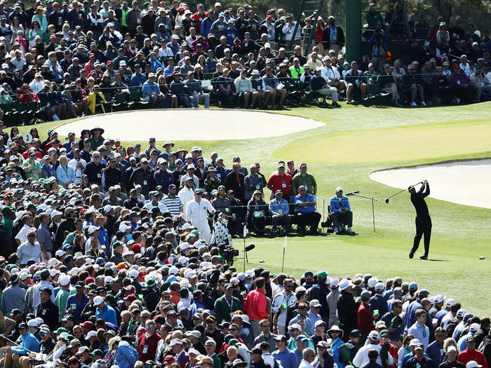 While fans at Augusta National abide by a strict set of rules, the reward they get for following them is some of the best views that golf has to offer.