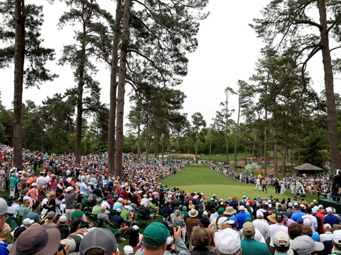 From there, all eyes were on the pros as they took the course.