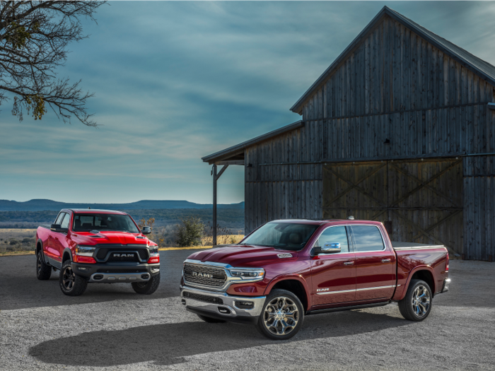 The next generation Ram 1500 made an appearance.