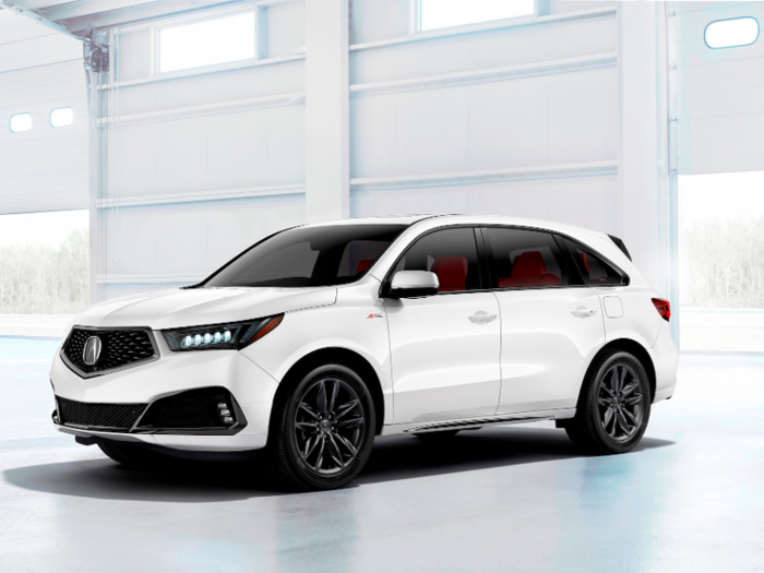 ... the performance-oriented, mid-size 2019 MDX A-SPEC.