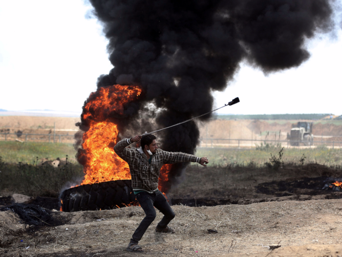 Both sides claim that the other is provoking them into the clashes. Dozens of Palestinians have been killed during the protests and over 1,000 wounded.