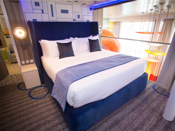 The 1,346-square-foot suite can hold up to eight people across two bedrooms.