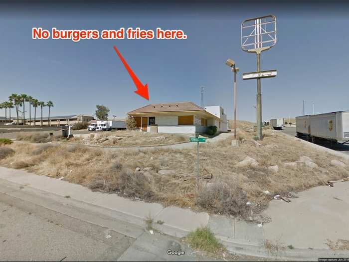 This station used to be a Burger King.