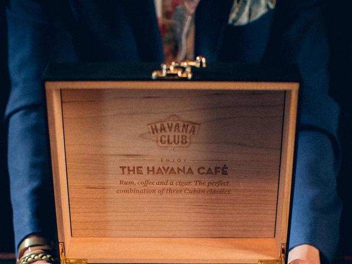 I got the Havana  Café, and got a Cuban cigar imported from the island to take home with me.