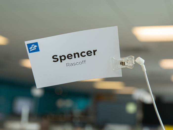 Rascoff also keeps hangers on hand at his desk, just in case he needs to change for a media interview or "transition climates" after traveling from his home in Los Angeles to Seattle. Plaques that the Zillow Group