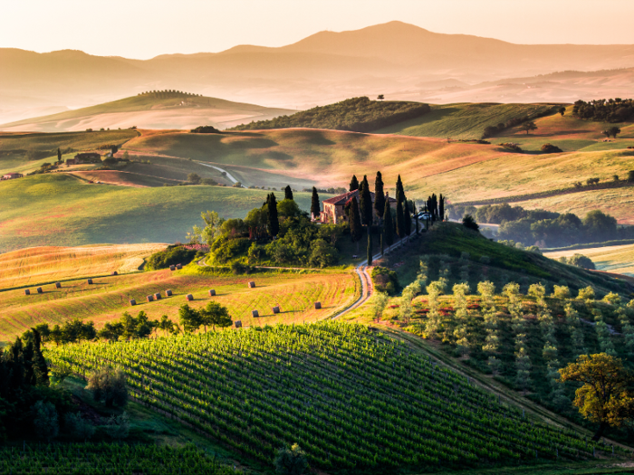 1. Tuscany, Italy