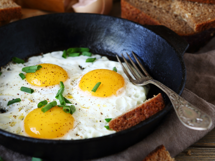 Eggs, chicken, and beef also have some omega-3’s on board.