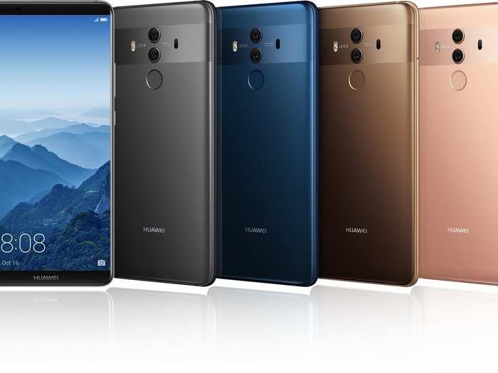 Huawei phones are popular most everywhere outside the USA.