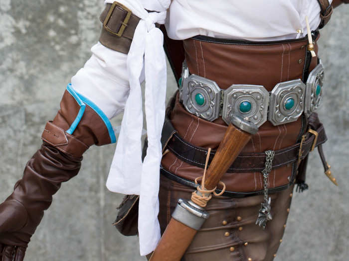 Cosplayer Kirsten Gadiel built Ciri