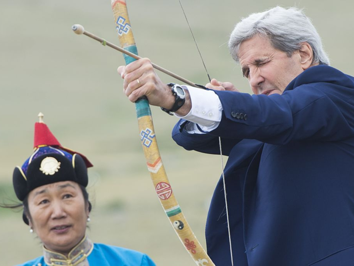 Ulaanbaatar has played host to a number of US politicians in the past, including Secretaries of State John Kerry and Hillary Clinton.