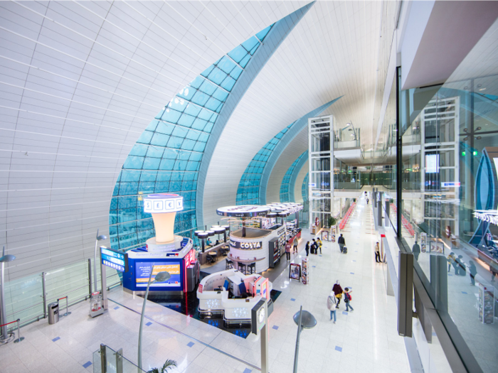 3. Dubai International Airport (DXB): 88,242,099 passengers in 2017.