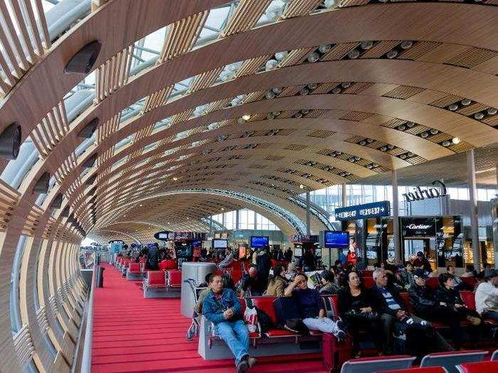 10. Paris Charles de Gaulle Airport (CDG): 69,471,442 passengers in 2017.