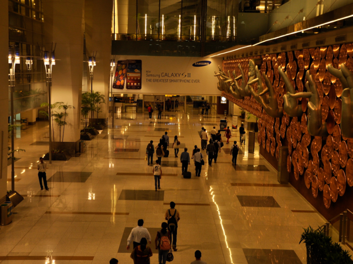 16. Delhi Indira Gandhi International Airport (DEL): 63,451,503 passengers in 2017.