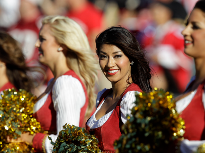 San Francisco 49ers cheerleaders reportedly cannot tell people that they are affiliated with the team.