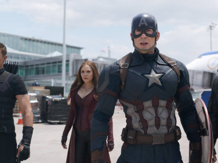 "Captain America: Civil War" — released May 6, 2016