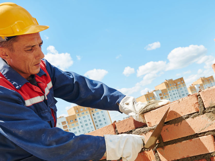 Brickmasons, block masons, and stonemasons