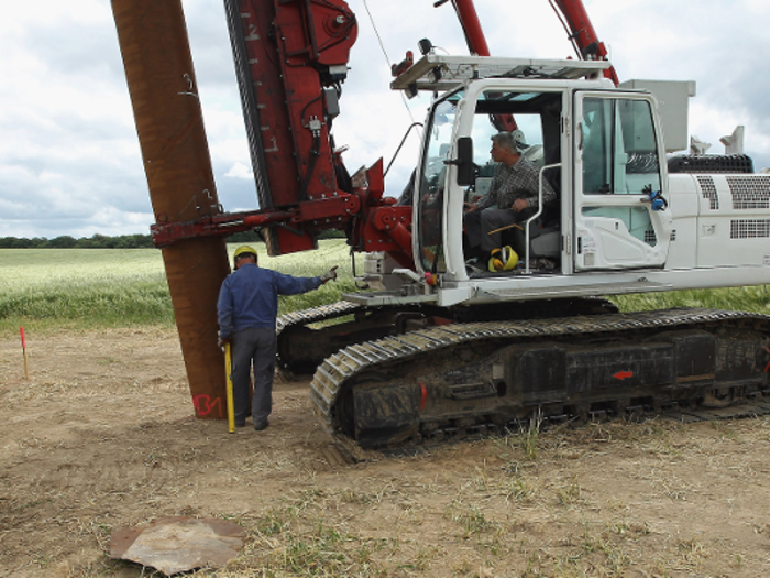 Operating engineers and other construction equipment operators, including pile-driver operators