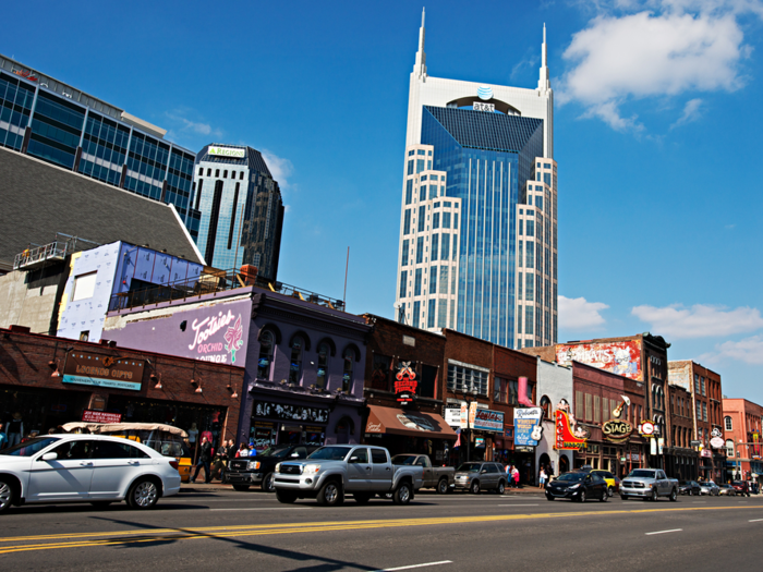 5. Nashville, Tennessee