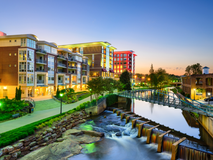 14. Greenville, South Carolina