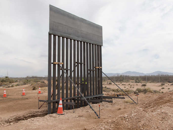 Construction on the new wall is expected to take roughly 400 days and cost $73.3 million. Those funds will come from 2017 Department of Homeland Security funding.