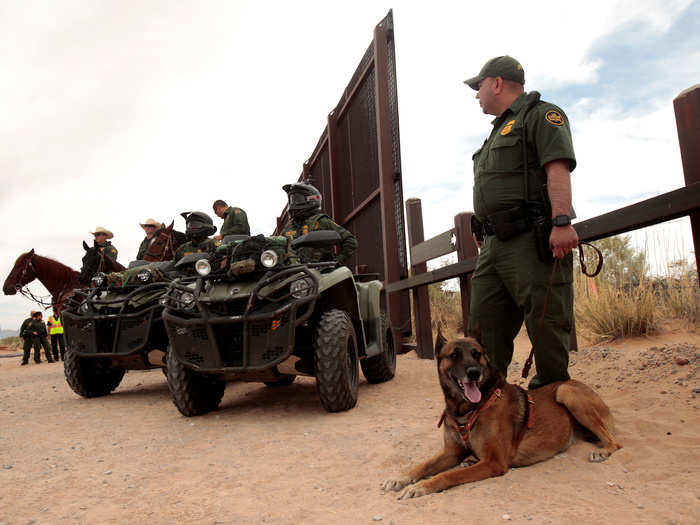 In fiscal year 2017, Border Patrol agents arrested 25,193 people for crossing the border illegally. They also seized 34,189 pounds of marijuana and 140 pounds of cocaine.