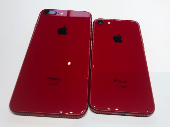 Business Insider can confirm: these are the same iPhone 8 models that went on sale last fall. They