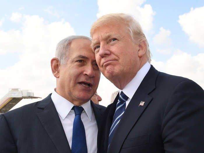 Israeli Prime Minister Benjamin Netanyahu reportedly told security cabinet officials during a closed meeting on Monday that he believed the US would order a military strike in Syria in response to the attack.