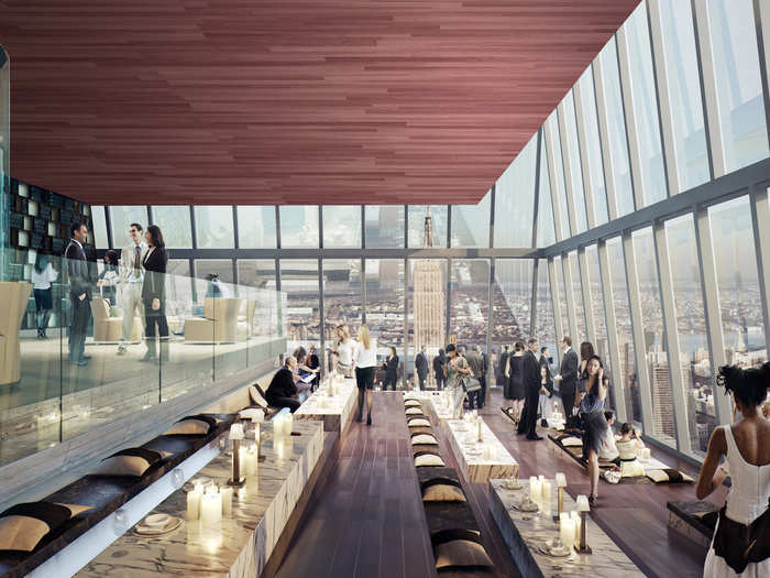 Below is a rendering of the observation deck