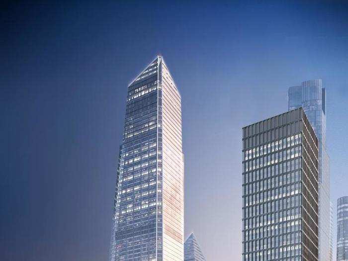 Measuring 1,296-feet-tall, the steel-and-glass skyscraper will feature offices, a restaurant, a bar, an event space, and shops. It will also connect directly to the subway