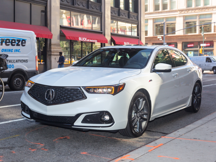 Acura refreshed the TLX